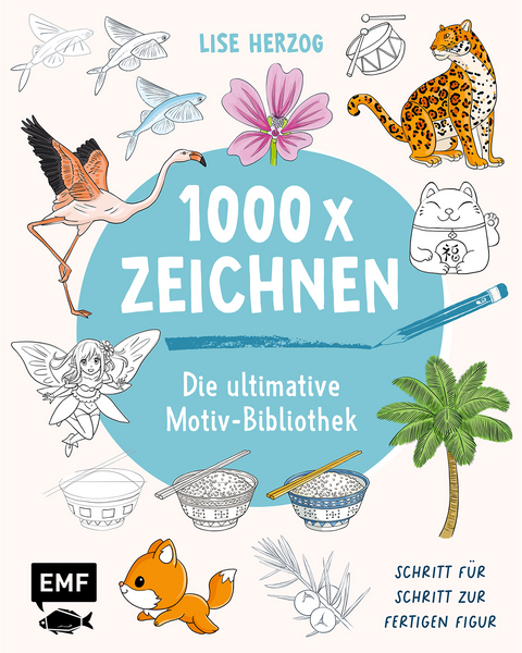 1000 x zeichnen - Lise Herzog