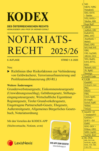 KODEX Notariatsrecht 2025/26 - inkl. App
