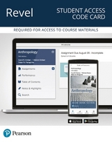 Revel Access Code for Anthropology - Ember, Carol; Ember, Melvin; Peregrine, Peter