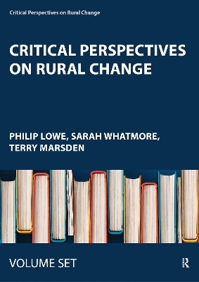 Critical Perspectives on Rural Change - 