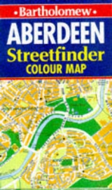 Aberdeen Streetfinder Colour Map - Bartholomew
