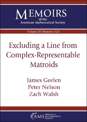 Excluding a Line from Complex-Representable Matroids