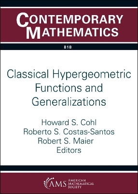 Classical Hypergeometric Functions and Generalizations - 