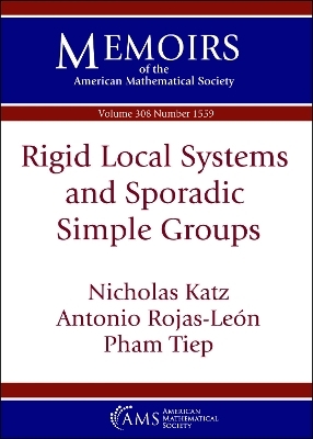 Rigid Local Systems and Sporadic Simple Groups