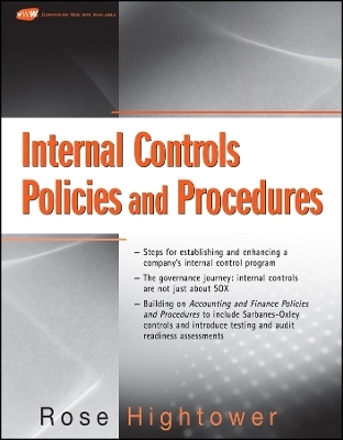 Internal Controls Policies and Procedures (with url)