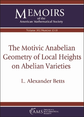 The Motivic Anabelian Geometry of Local Heights on Abelian Varieties