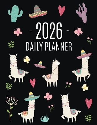 Llama Planner 2026 - Happy Oak Tree Press