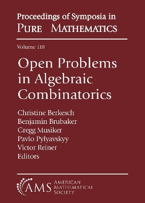 Open Problems in Algebraic Combinatorics - 