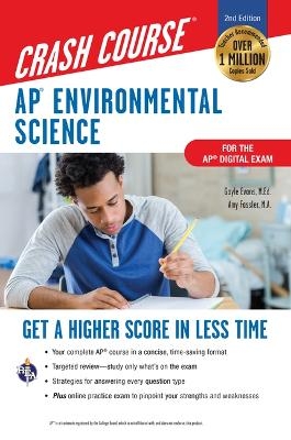 Ap(r) Environmental Science Crash Course, Book + Online - Gayle Evans