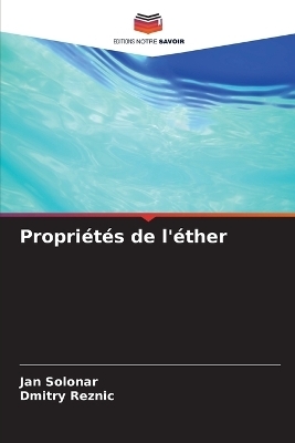 Propriétés de l'éther