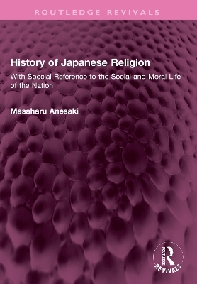 History of Japanese Religion