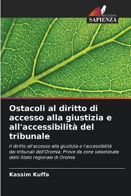 Ostacoli al diritto di accesso alla giustizia e all'accessibilità del tribunale