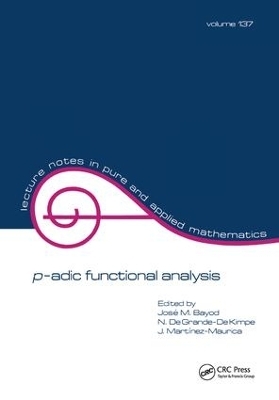 p-adic Function Analysis -  BAYOD