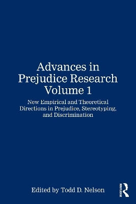 Advances in Prejudice Research Volume 1 - 