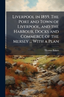 Liverpool in 1859. The Port and Town of Liverpool, and the Harbour, Docks and Commerce of the Mersey ... With a Plan - Thomas Baines