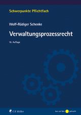 Verwaltungsprozessrecht - Schenke, Wolf-Rüdiger