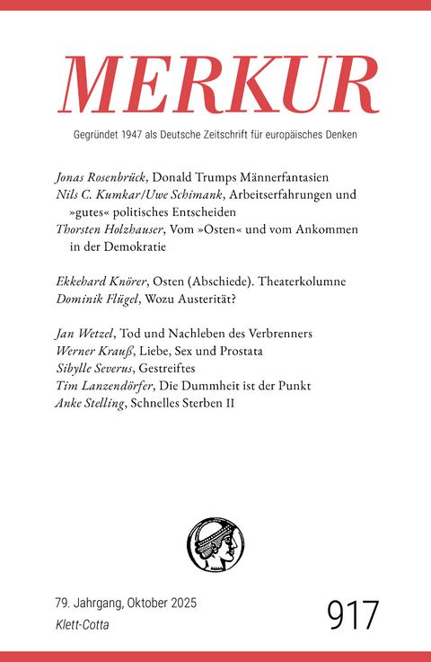 MERKUR 10/2025, Jg.79 - 