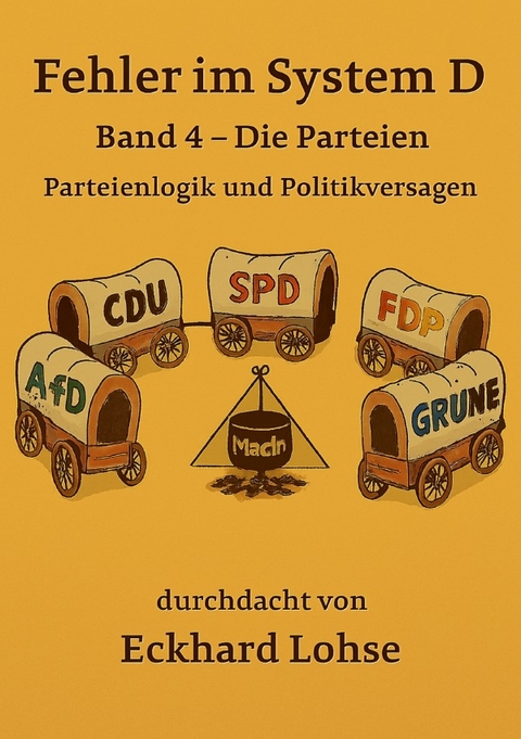 Durchdenken / Fehler im System D Band 4 Die Parteien - Eckhard Lohse