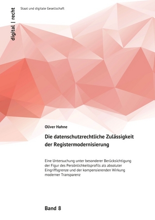 Die datenschutzrechtliche Zulässigkeit der Registermodernisierung