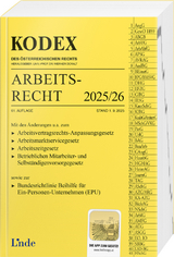 KODEX Arbeitsrecht 2025/26 - Stech, Edda; Ercher-Lederer, Gerda; Doralt, Werner