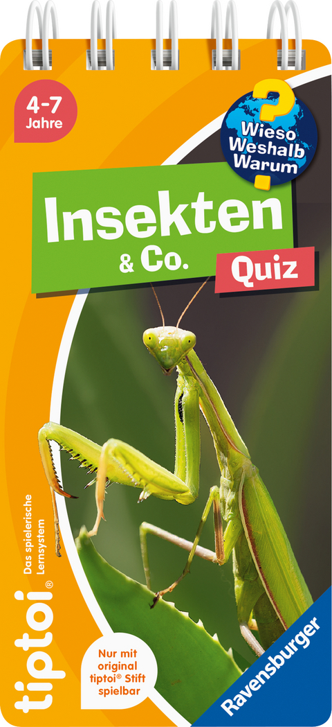tiptoi&reg; Wieso? Weshalb? Warum? Quiz - Insekten & Co.