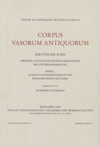 Corpus Vasorum Antiquorum Deutschland Bd. 111: Dresden Band 5