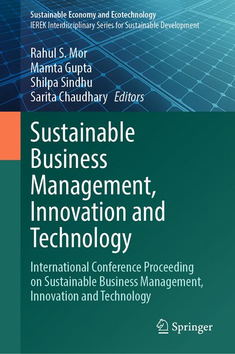 Sustainable Business Management, Innovation and Technology - 