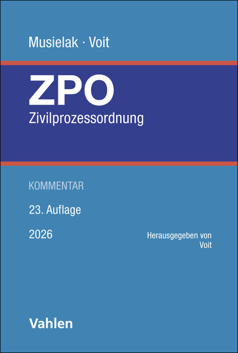 Zivilprozessordnung. ZPO - 