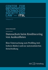 Datenschutz beim Kreditscoring von Auskunfteien - Simon Henseler