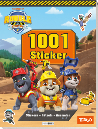 Rubble & Crew: 1001 Sticker: Stickern – Rätseln – Ausmalen