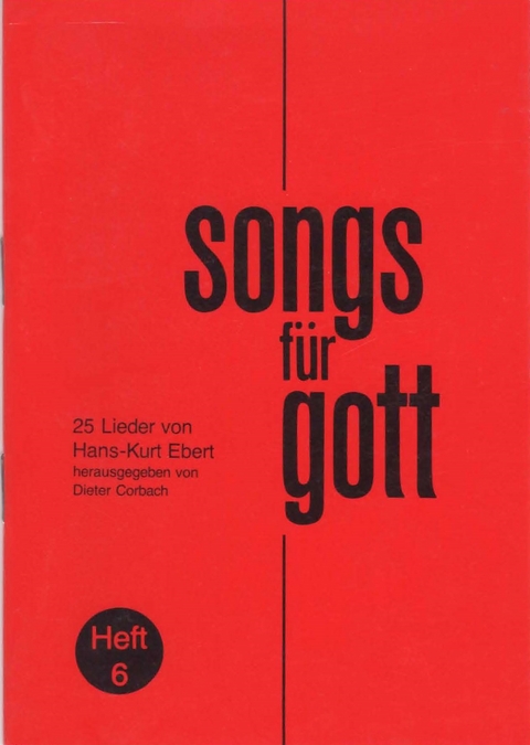 Songs f&uuml;r Gott - 