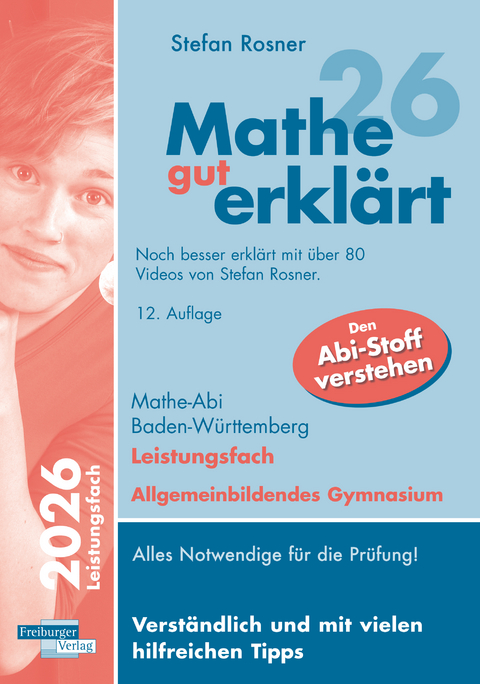 Mathe gut erkl&auml;rt 2026 Leistungsfach Baden-W&uuml;rttemberg Gymnasium - Stefan Rosner