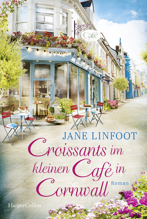 Croissants im kleinen Caf&eacute; in Cornwall - Jane Linfoot