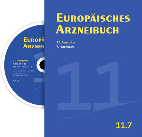 Europ&auml;isches Arzneibuch Digital, 11. Ausgabe, 7. Nachtrag