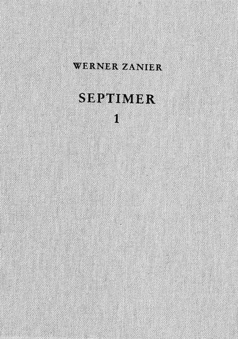 Das römische Militärlager auf dem Septimerpass in Graubünden (Schweiz) - 