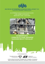 29. Internationale DVG-Fachtagung zum Thema Tierschutz 2024