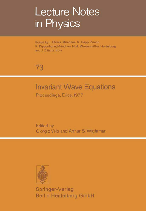 Invariant Wave Equations - 