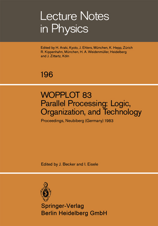WOPPLOT 83. Parallel Processing: Logic, Organization, and Technology