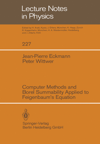 Computer Methods and Borel Summability Applied to Feigenbaum’s Equation