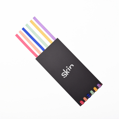 SKINMark Lesezeichen Gr. L (Sartorius) mit 6 farbigen Lesemarkern