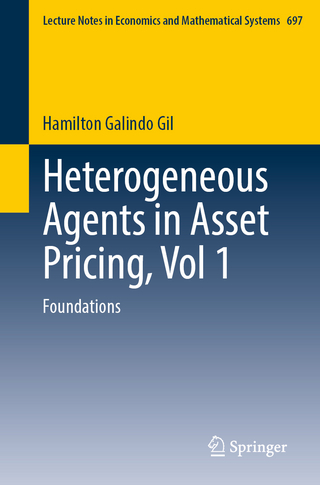 Heterogeneous Agents in Asset Pricing, Vol 1