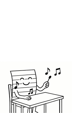 Notenheft: DIN A4 Notenlinienheft | 60 Seiten mit 12 Notenzeilen / Systeme pro Blatt | Papier 90g/m² | Musikheft mit Notenlinien