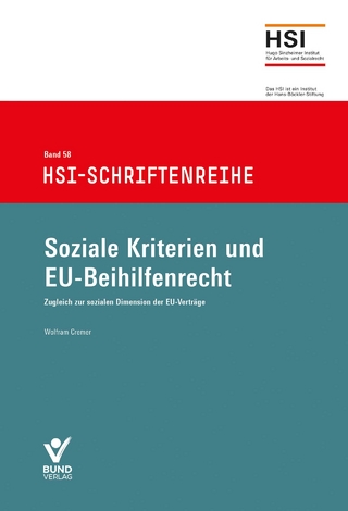 Soziale Kriterien und EU-Beihilfenrecht