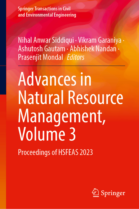 Advances in Natural Resource Management, Volume 3 - 