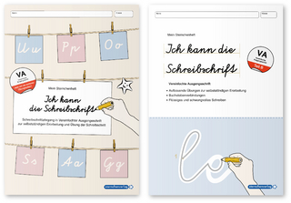 Ich kann die Schreibschrift + Übungsheft zu den Buchstabenverbindungen - Vereinfachte Ausgangsschrift - 2 Hefte