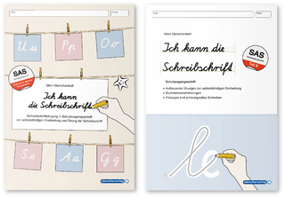 Ich kann die Schreibschrift + Übungsheft zu den Buchstabenverbindungen -Schulausgangsschrift - 2 Hefte