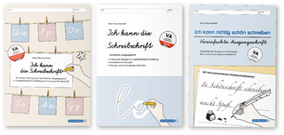 Ich kann die Schreibschrift + Übungsheft 1 und 2 - Vereinfachte Ausgangsschrift - 3 Hefte