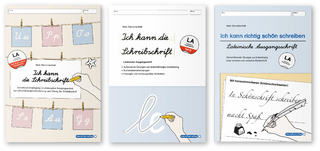 Ich kann die Schreibschrift LA + Übungsheft 1 und 2 - Lateinische Ausgangsschrift - 3 Hefte im Set