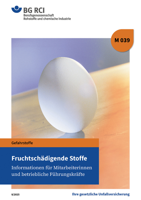 M 039 - Fruchtschädigende Stoffe