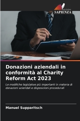 Donazioni aziendali in conformità al Charity Reform Act 2023